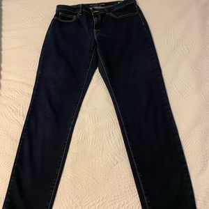 Michael Kors dark wash skinny jeans Sz 10